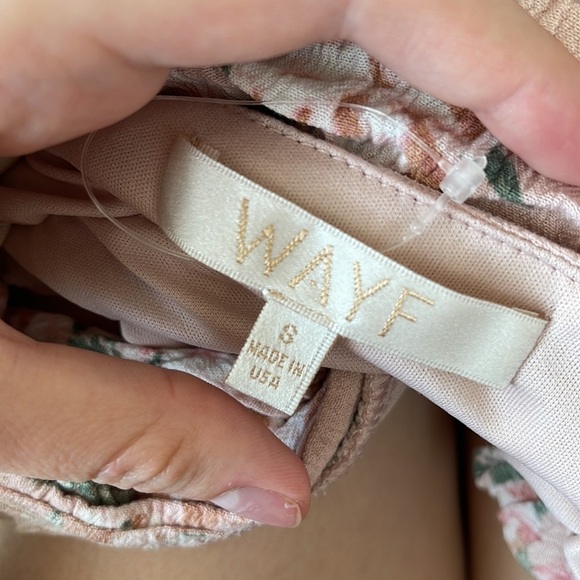 WAYF Blush Pink Midi Dress - Picture 4 of 4